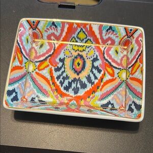 Stella & Dot Vibrant Ceramic jewelry dish